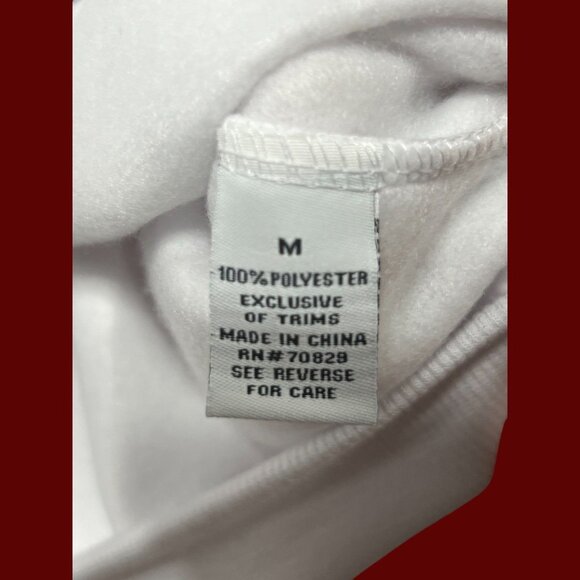 Rue 21 - Men's Long Sleeve Hooded Sweatshirt - White - Medium - Picture 8 of 14